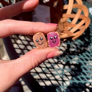Pb & J Fridge Magnets